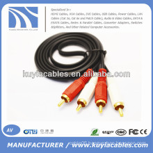 2 RCA to 2 RCA Cable 1.5m,3m,5m,10m